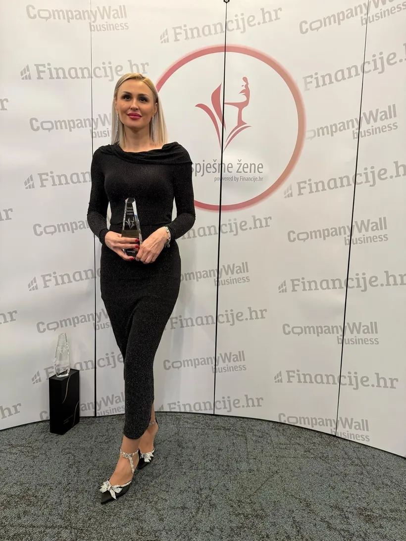 Ivana Erceg s nagradom Uspješne žene